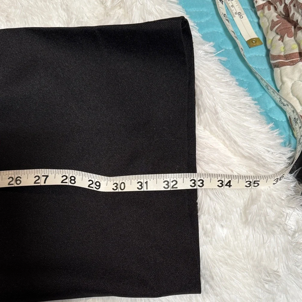 Big & Tall Men’s Black Dress Pants, size 64, length 32 1/2. - Picture 4 of 4